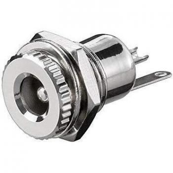 Goobay EDC 25 R DC Plata - Adaptador para cable