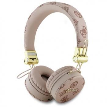 Auriculares Bluetooth ENC Guess Peony Script Redondos Inalámbricos Color Marrón Unisex