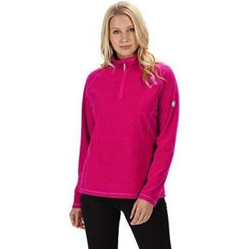 Regatta Montes Forro Polar, Senderismo Activo, con Media Cremallera Fleece, Mujer, Dark Cerise, 16
