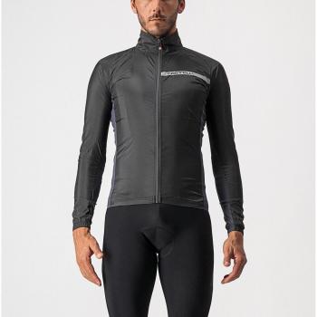 Chaqueta de Ciclismo Castelli Squadra Stretch Negro para Hombre