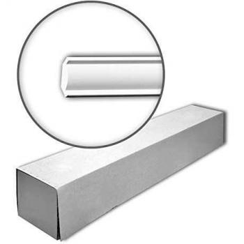 Cornisa Decorativa Profhome 650297 - Caja de 30 Piezas, 60 m, Blanco, Pretratada