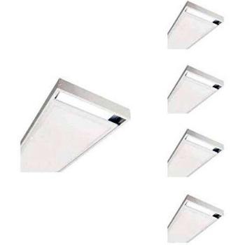Kit de Montaje en Superficie Blanco para Panel LED 120x30 Slim (Paquete de 6)