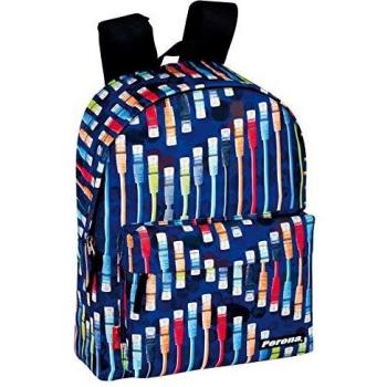 Perona 072203 2018 Mochila Tipo Casual, 41 cm, 31 litros, Negro