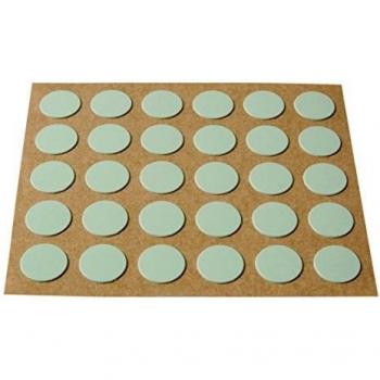 Brinox B77900G Embellecedor cubre-tornillos adhesivo, Gris, Set de 30 Piezas