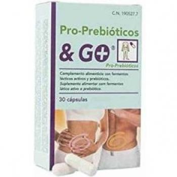 Probiótico y Prebiótico Pharma & Go 30 caps