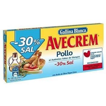 Gallina Blanca - Caldo De Pollo -30% Sal 10 Pastillas - [pack de 4]