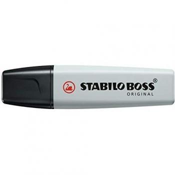 Stabilo – Lote de 3 subrayadores Boss Originales Pastel punta biselada 2-5 mm polvo gris
