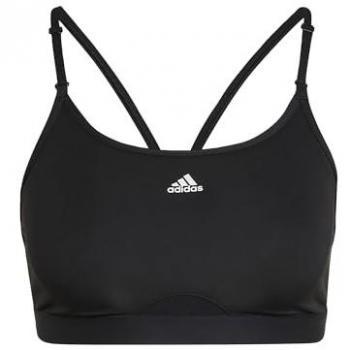 Adidas Aeroreact Light-Support Sujetador Deportivo para Mujeres - Negro - Talla XL-AC