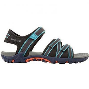Lafuma Flow Sandal, Zapato para Caminar para Mujer, Black, 39 1/3 EU