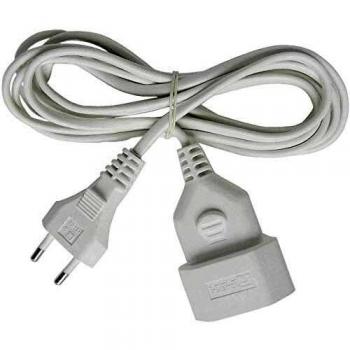 Brennenstuhl cable alargador de corriente de enchufe plano tipo euro