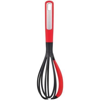 Batidor de Cocina Bergner Mars de Nylon 30,6 cm Negro/Rojo