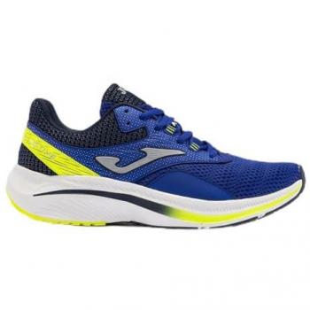 Zapatillas running Joma Active 2405 azul y amarillo flúor