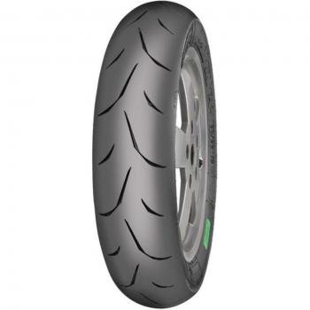 Neumático de scooter Mitas MC34 Super Soft 110/70-12 TL 53P Rueda delantera y trasera, compuesto de caucho Super Soft