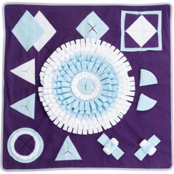 Alfombra olfativa TIAKI con formas geométricas - 70 x 70 x 1 cm