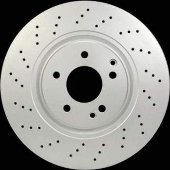 Disco de freno HELLA 8DD 355 127-911 - Alta Carbono - Recubierto