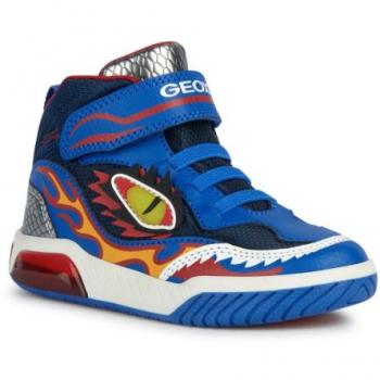 Botines Geox J. Inek Dragón Luminoso J369CD características: diseño de dragón luminoso, color rojo real, talla 26