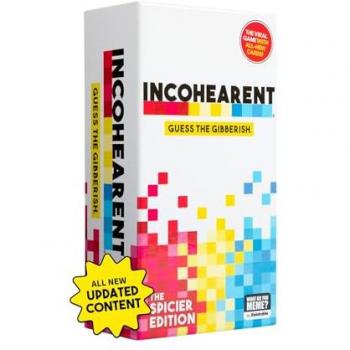 Incohearent Card Game - The Party Card Game Where You Compete to Guess The Gibberish