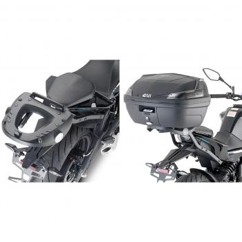 Soporte superior para maletero Givi Monorack/Monolock/Monokey para CF Moto 650 NK (21)