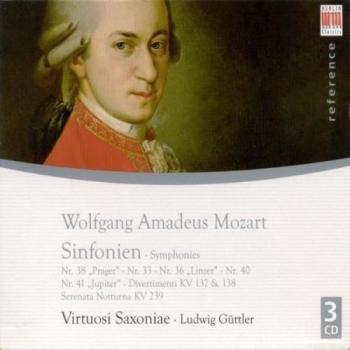 Mozart: Symphony 38, 33, 36, 40, 41, Serenata Notturna, Divertimenti