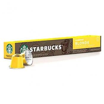 Cápsulas de Café Espresso Blonde Intensidad 6, Compatibles con Nespresso Original - Starbucks