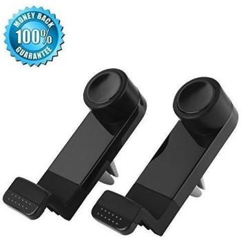 Soporte de Coches Móvil, Levin Soporte Ventosa Coche Sostenedor Universal Giro,Car Mount Holder para Rejillas de Ventilación para Smartphones Móvil de Ensanchamiento