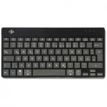 Teclado Bluetooth ergonómico R-Go Compact Break QWERTZ Negro