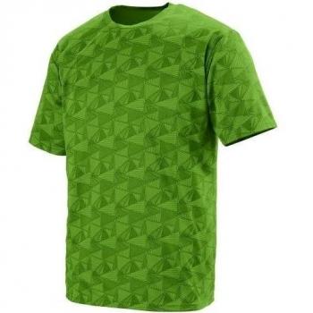 Augustasportswear - Camiseta de manga corta - para niño verde LIME/BLACK PRINT Small