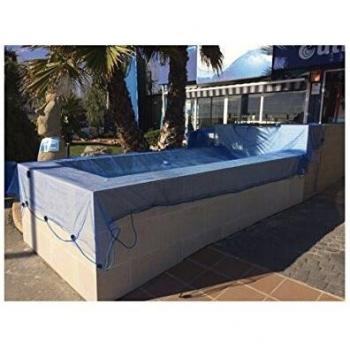 Fun & Go 81035 Malla para Piscina Leaf Pool Cover, Multicolor, 5x5 m