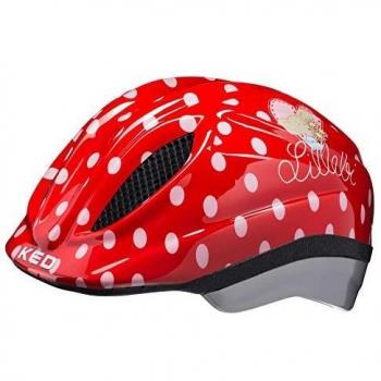 KED Meggy Originals - Casco de Bicicleta Niños - Rojo Contorno de la Cabeza M | 52-58cm 2019