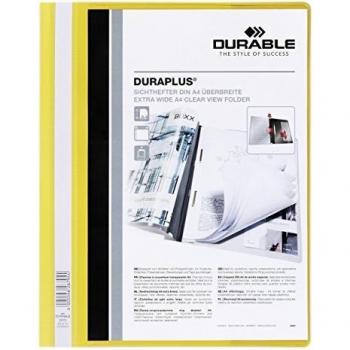 DURABLE Dossiers Duraplus A4 Fastener Amarillo PVC
