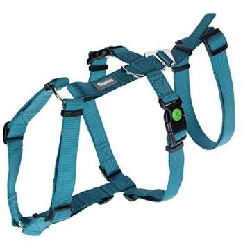 Arnés antipánico para perros Kerbl Miami - 48-70 cm, Color Azul petróleo