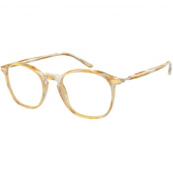 Giorgio Armani AR7213 5761 Men's Prescription Glasses - Yellow, 49mm