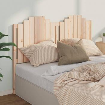Cabecero de cama madera maciza de pino 156x4x110 cm vidaXL - Marrón