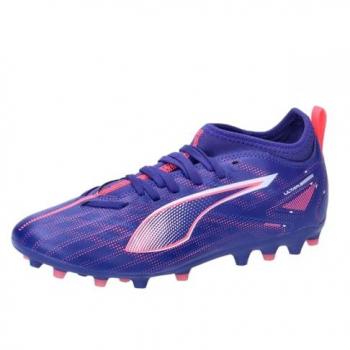 Botas de fútbol Puma Ultra 5 Match MG infantil, color azul, para césped artificial, talla 32