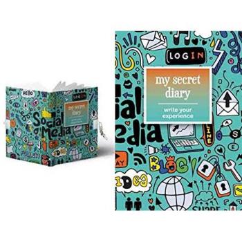 Diario A5 con Candado Modelo Escribe Tu Experiencia 168H
