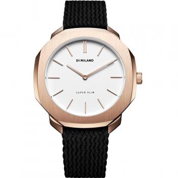 Reloj Análogico-Digital Automático Unisex D1 Milano S0327580 con Correa de Tela, 36mm