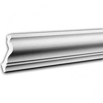 Cornisa Decorativa Estilo Neoclásico Blanca 2 m - Profhome 150100