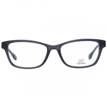 Gafas Graduadas Gianfranco Ferre GFF 0144 001 para Hombre, Color Negro, Material Acetato y Plástico, Diseño Rectángulo, Tamaño Lentes 53mm x 34mm, Puente