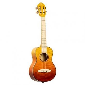 Ortega Prism Series Tenor Ukulele with Gig Bag - Tequila Burst Fade (RUPR-TQB)