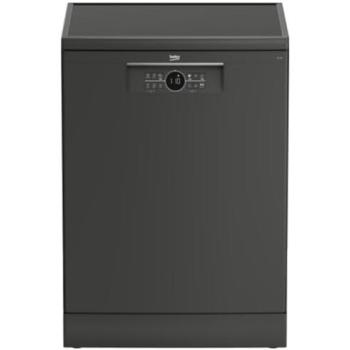 Lavavajillas Beko 60 cm, 14 cubiertos, 42 dB, gris - BDFN26460G