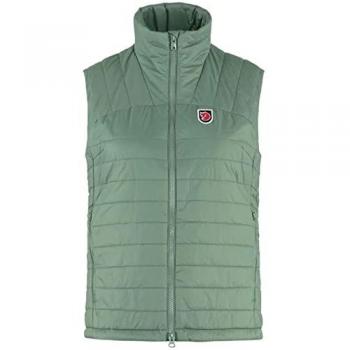 Fjällräven Women's Expedition Lightweight Insulated Vest in Patina Green, Size S