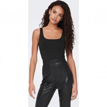 Camiseta Only Lea Noos negro de tirantes para mujer