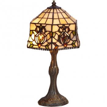 Lámpara de mesa Viro Hexa Marfil Zinc 60 W 20 x 37 x 20 cm