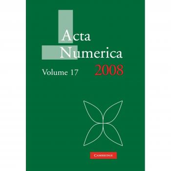 Acta Numérica 2008: Volumen 17 - Edición en Tapa Blanda