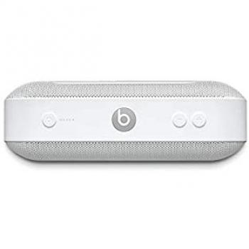 Beats Pill+ Wireless Bluetooth Stereo Speaker - 12-Hour Battery Life, Built-in Microphone, White