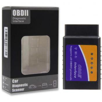 La Herramienta de Escaneo OBD con Lector de Códigos OBD2 Inalámbrico para Coches se conecta a través de WiFi con IOS, Android y dispositivos Windows, cuenta con una base de datos de 3000 códigos
