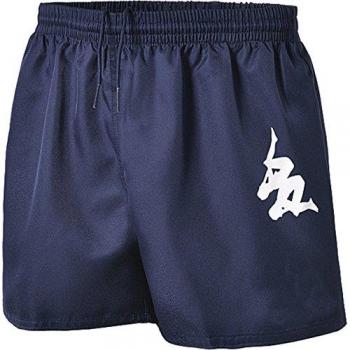 Kappa Sarno Rugby Short, Hombre, Azul