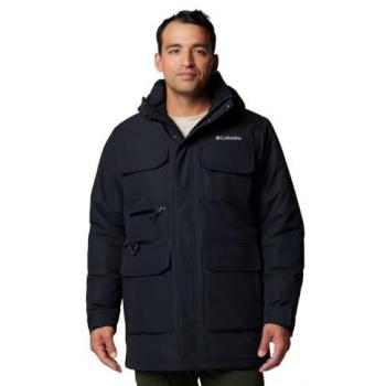 Chaqueta con capucha Columbia Landroamer II Parka impermeable negra - Talla L