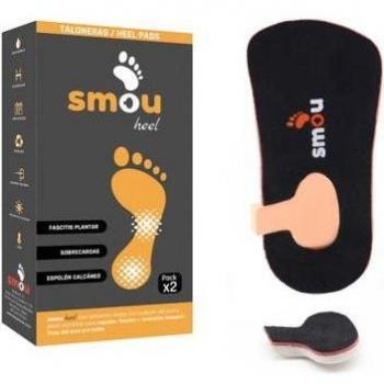 Taloneras Smou Heel para Fascitis y Espolón Talla L (42-43-44) 2 Unidades
