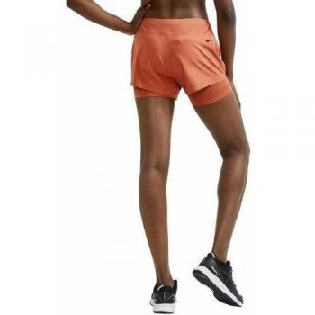 Craft Adv Essence 2 In 1 Shorts Naranja L Mujer